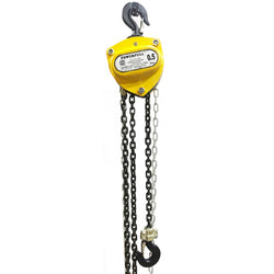 Bemco CPBSPS05T3M Heavy Duty Chain Pulley Block Super P Series 0.5Ton Capacity