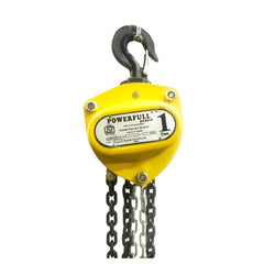 Bemco CPBSPS1T3M Heavy Duty Chain Pulley Block Super P Series 1Ton Capacity