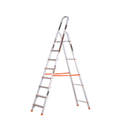 Eurostar ASL7S1P Aluminium Step Ladder 07 steps 8ft height 150kg Capacity