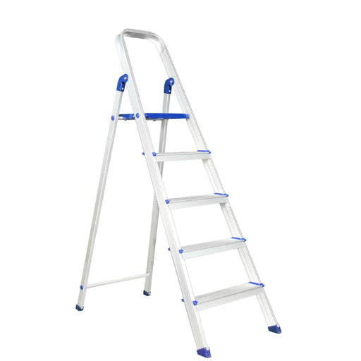 Inaithiram ASL5S Foldable Aluminium Step Ladder 150kg Capacity with 05 Steps
