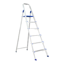 Inaithiram ASL6S Foldable Aluminium Step Ladder 150kg Capacity with 06 Steps