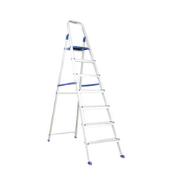 Inaithiram ASL7S Foldable Aluminium Step Ladder 150kg Capacity with 07 Steps