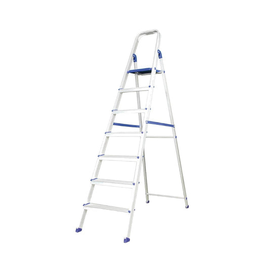 Inaithiram ASL7S Foldable Aluminium Step Ladder 150kg Capacity with 07 Steps