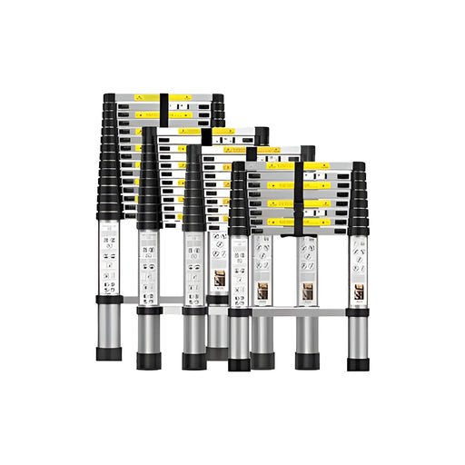 Inaithiram 150kg Capacity Foldable Aluminium Telescopic Ladder in Retracted State
