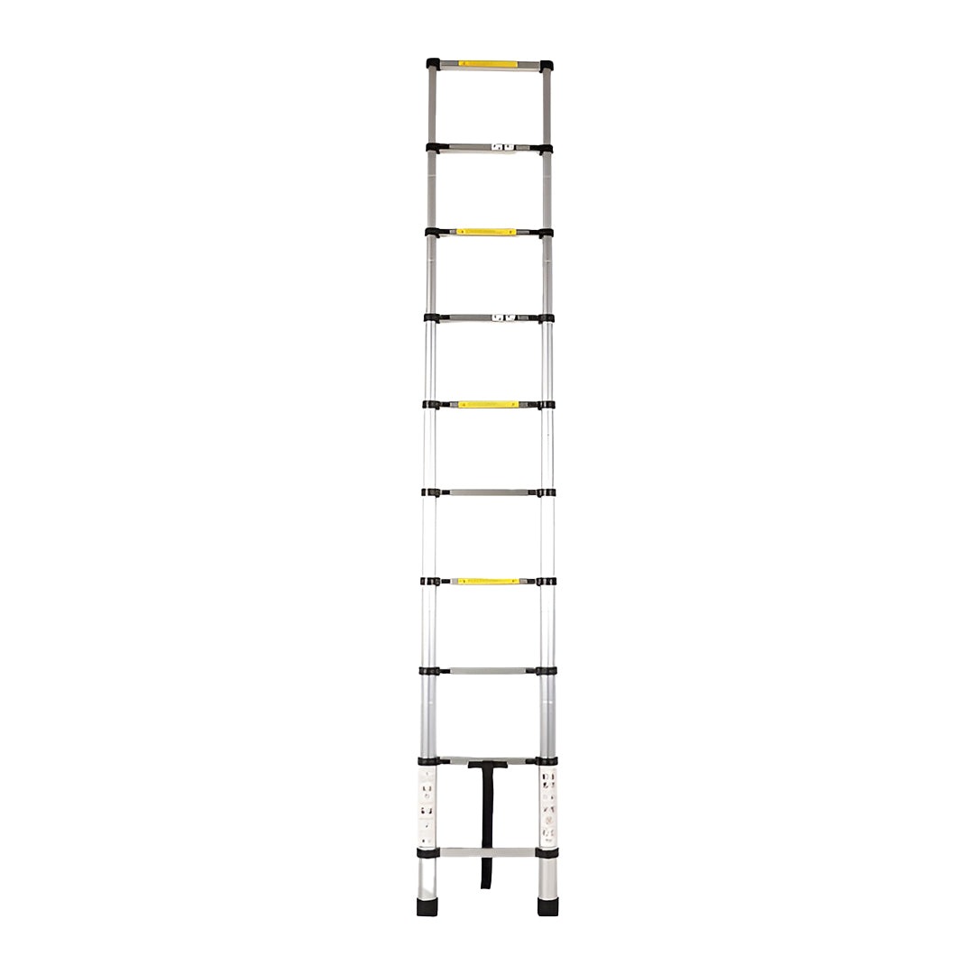 Inaithiram 150kg Capacity Foldable Aluminium Telescopic Ladder with 10 Steps in Extended State