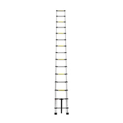 Inaithiram 150kg Capacity Foldable Aluminium Telescopic Ladder with 15 Steps in Extended State