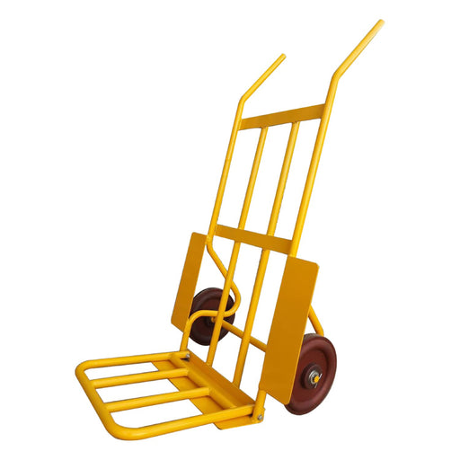 Inaithiram BHHT150RP Box Handling Hand Trolley 150kg Capacity Yellow Colour