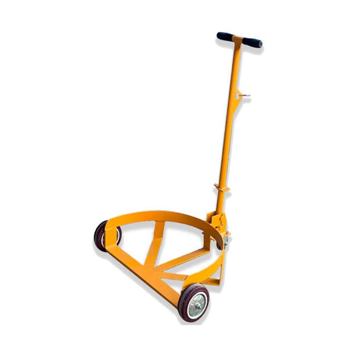 Inaithiram DMT250RP Drum Mover Trolley 250kg Capacity Yellow Colour with Red Polymer Wheels