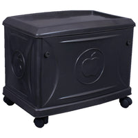 Inaithiram IBTS100PPBKJ Inverter Battery Trolley 100kg Capacity Black Colour Front View