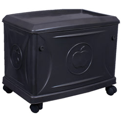 Inaithiram IBTS100PPBKJ Inverter Battery Trolley 100kg Capacity Black Colour Front View
