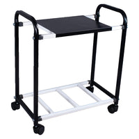 Inaithiram IBTSD100PPR Inverter Battery Trolley 100kg Capacity Black and White Colour