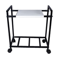 Inaithiram IBTSD100PPS Inverter Battery Trolley 100kg Capacity Black and White Colour