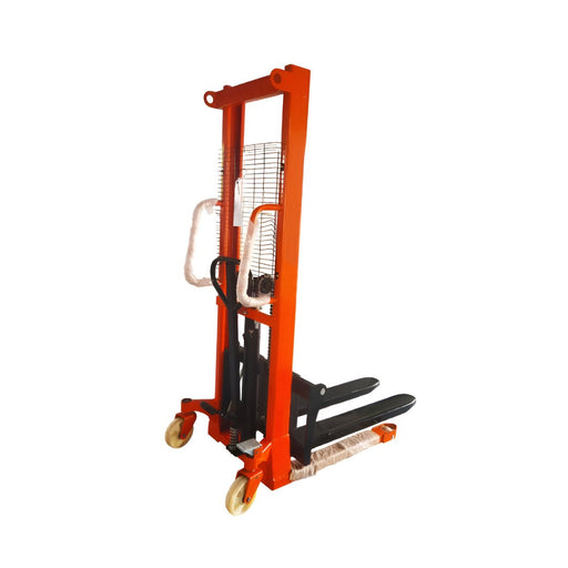 Inaithiram MS2N16LHA Heavy Duty Hydraulic Manual Stacker 2Ton Capacity Rear View