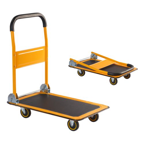Inaithiram PT150 Foldable Platform Trolley 150kg Capacity Made of Durable Steel