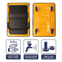 Inaithiram PT300 Heavy Duty MS Platform Trolley for Goods Handling 300kg Capacity 3ft. X 2ft.
