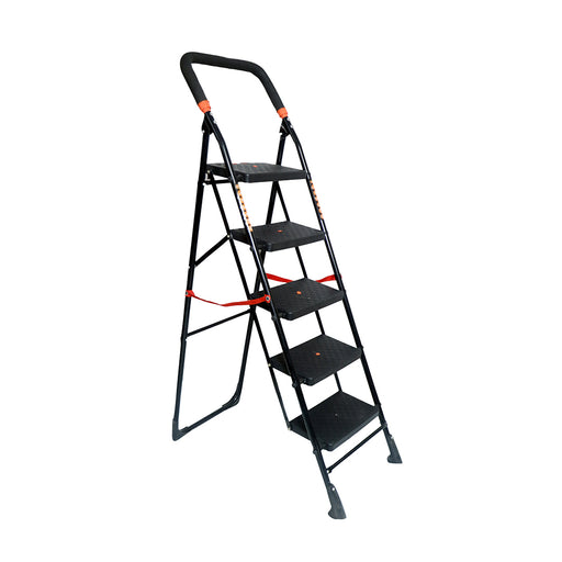 Inaithiram SL5SDLX Foldable Step Ladder 150kg Capacity with 05 Anti Slip Steps