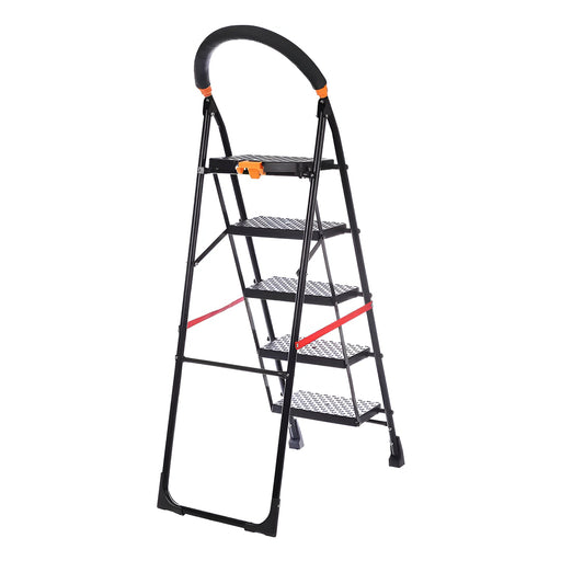 Inaithiram SL5SN Foldable Step Ladder 150kg Capacity with 05 Anti Slip Steps