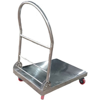 Inaithiram SSPT250N Foldable Stainless Steel Platform Trolley 250kg Capacity