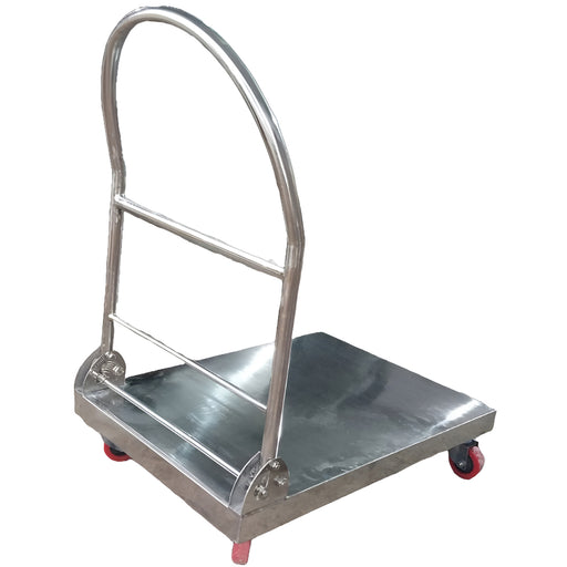 Inaithiram SSPT250N Foldable Stainless Steel Platform Trolley 250kg Capacity