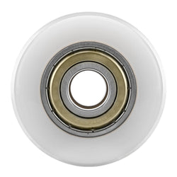 Inaithiram 3" inch Nylon Roller Wheels - 80X70mm Nylon Roller Wheels White Colour
