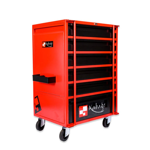 Kabage 6DTT150RB 6 Drawer Tool Trolley 150kg Capacity