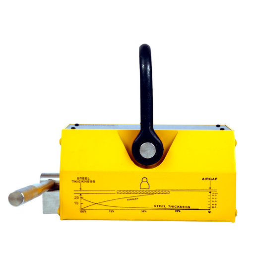 PML ML1000 Heavy Duty Permanent Magnetic Lifter 1000kg Capacity Yellow Colour