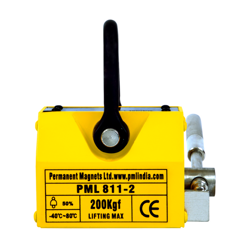 PML ML200 Heavy Duty Permanent Magnetic Lifter 200kg Capacity with Locking Mechanism
