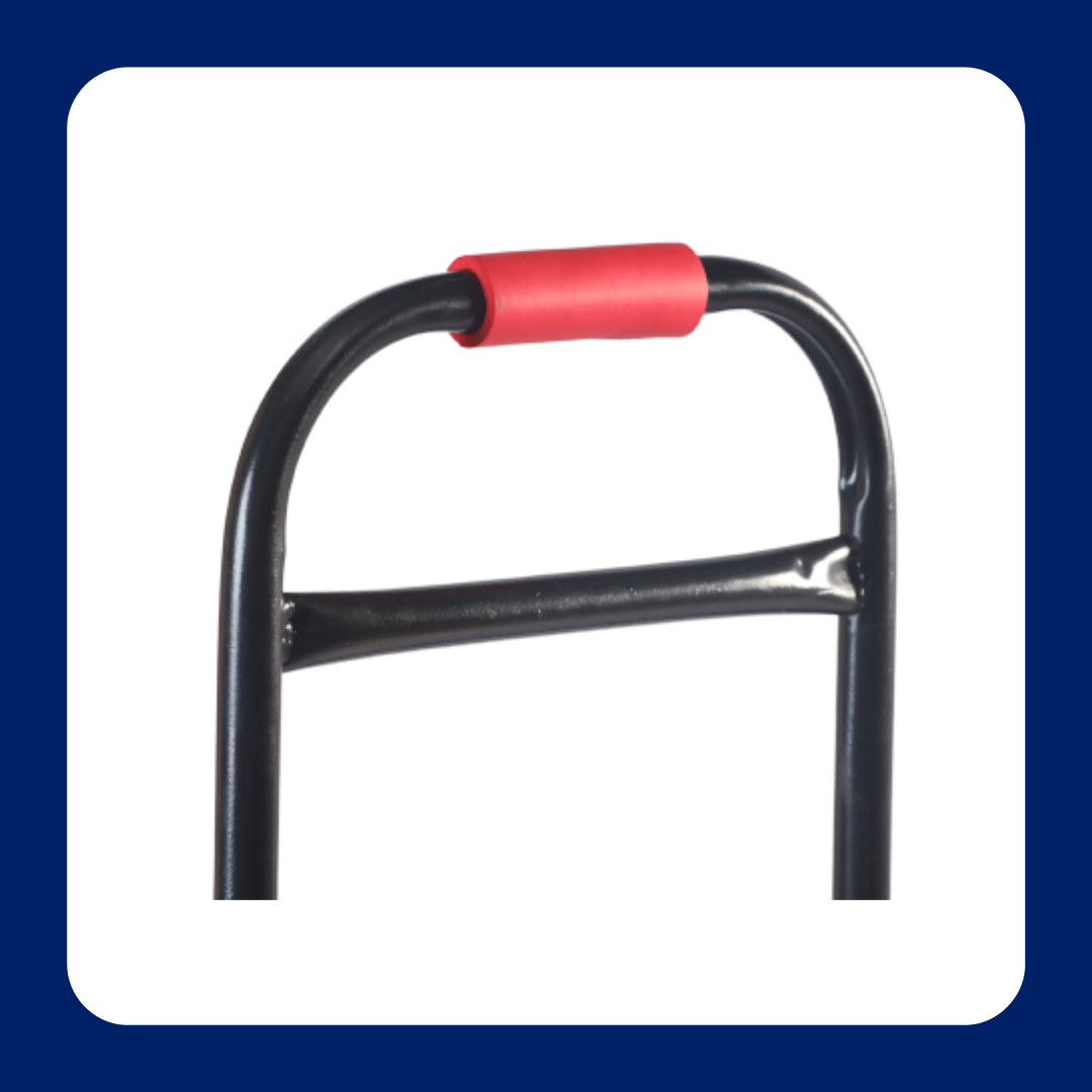 Inaithiram HT70WB Staircase Climbing Hand Truck for Cylinders and Water Barrels 70kg Capacity Foldable Portable Extendable handle with foam grip