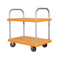 SRP 2LPPT500PU 2 Layer Plastic Platform Trolley 500kg Capacity