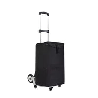 Bigapple HT70TPRE Foldable Aluminium Hand Truck 70kg Capacity Silver and Black Colour