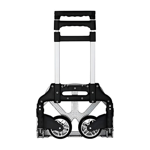 Bigapple HT70TPR Foldable Aluminium Hand Truck 70kg Capacity Silver and Black Colour