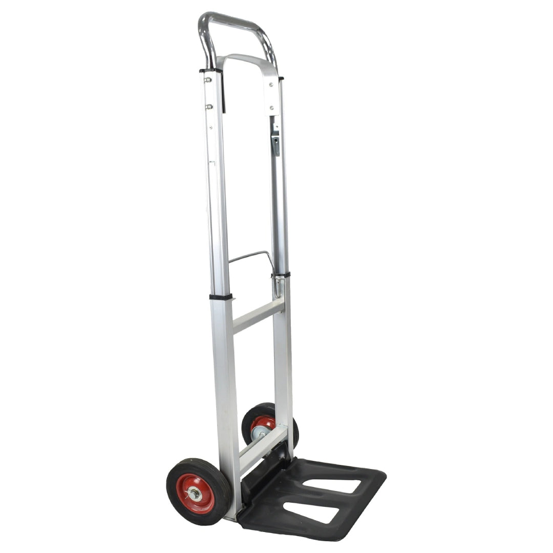 Bigapple HT80TPR Foldable Aluminium Hand Truck 80kg Capacity with TPR Wheels