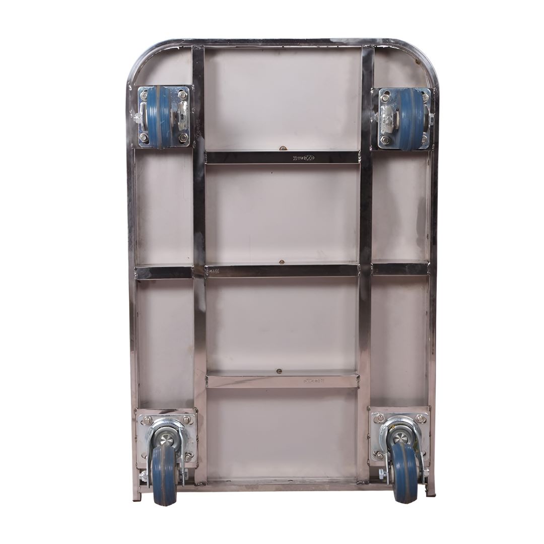 Bigapple SSPT150TPR Foldable Stainless Steel Platform Trolley 150kg Capacity Bottom View