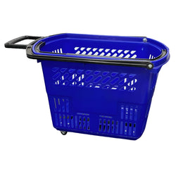 Bigapple STB30LTPR Plastic Shopping Basket Trolley 30L Capacity