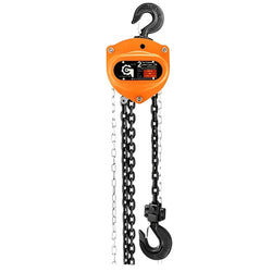 Globe CPBCS2T3M Heavy Duty Chain Pulley Block Classic Series 2Ton Capacity