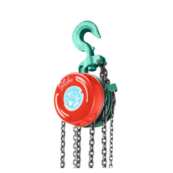 Globe CPBRS2T3M Heavy Duty Chain Pulley Block Robo Series 2Ton Capacity Red Colour