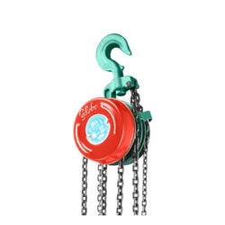 Globe CPBRS5T3M Heavy Duty Chain Pulley Block Robo Series 5Ton Capacity Red Colour