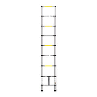 Inaithiram 150kg Capacity Foldable Aluminium Telescopic Ladder with 9 Steps in Extended State 