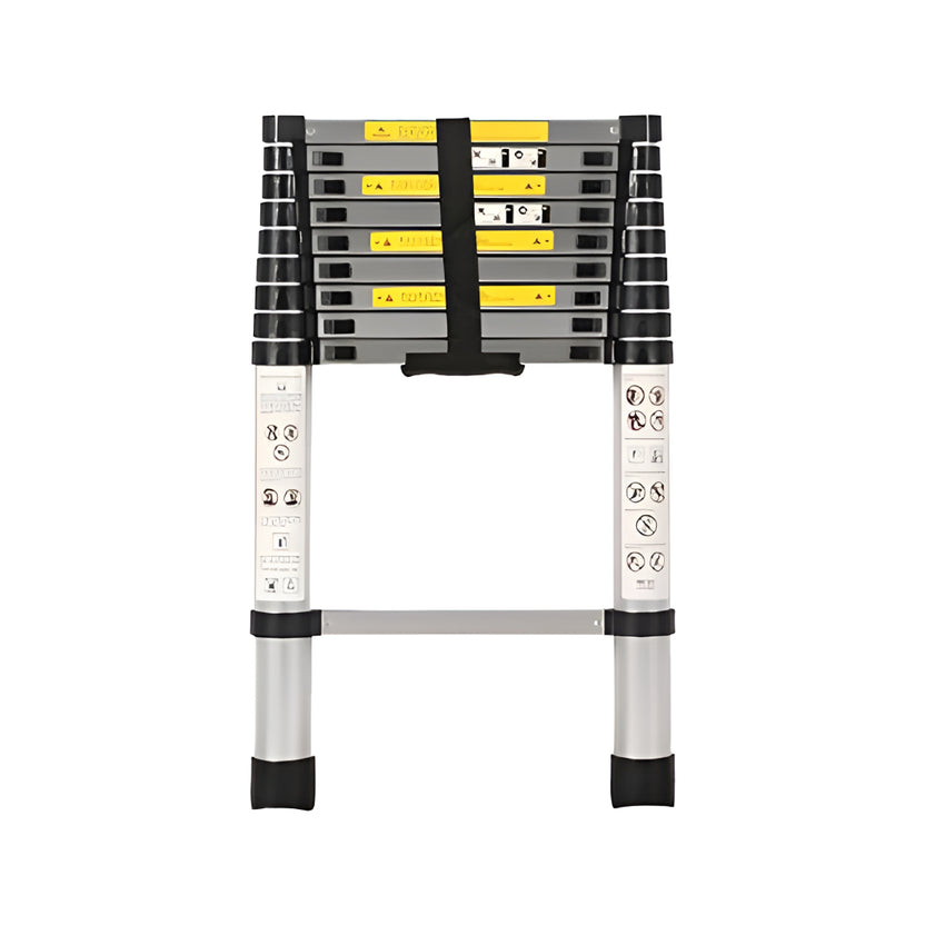 Hyrams Ladder Inaithiram ATL29M10F10S 150kg Telescopic Ladder, with EN131 Certification