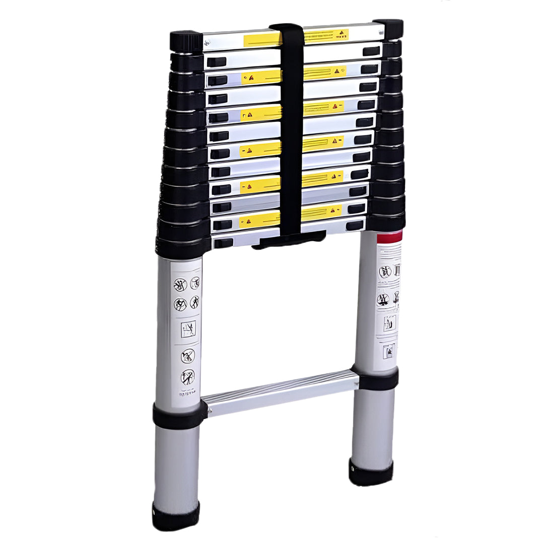 Hyrams Ladder Inaithiram ATL50M165F13S Telescopic Ladder 150 kg, with EN131 Certification