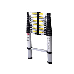 Inaithiram Foldable Aluminium Telescopic Ladder 150kg Capacity in Folded State with Strong Handle Base