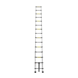 Inaithiram 150kg Capacity Foldable Aluminium Telescopic Ladder with 15 Steps in Extended State 