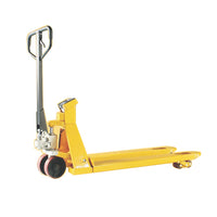 naithiram HPT2NWS Heavy Duty Hydraulic Hand Pallet Truck with Built-in Weighing Scale 2.0Ton Capacity Nylon Wheels