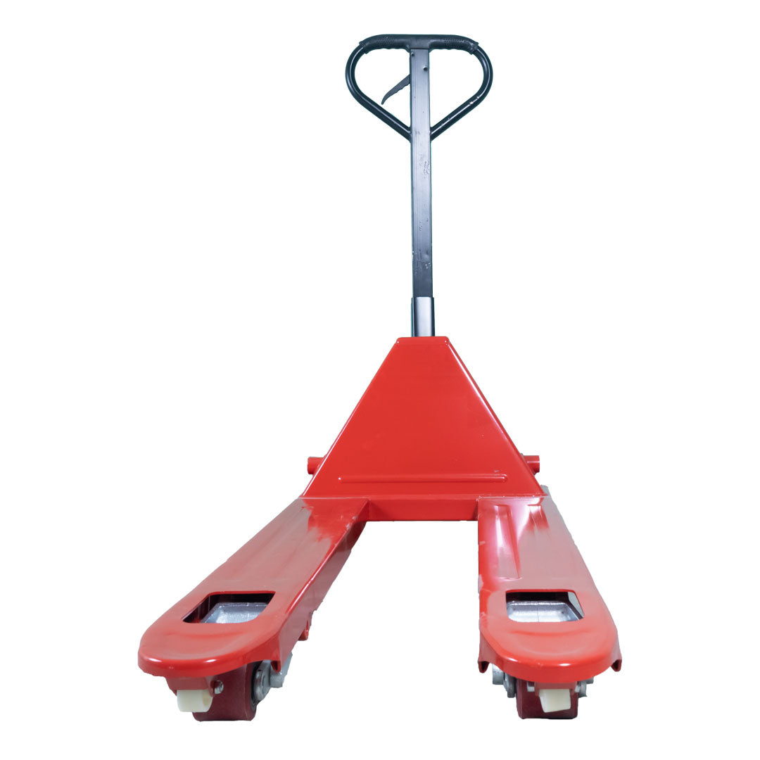 Inaithiram HPT3PUB Hydraulic Hand Pallet Truck 3Ton Capacity Red Colour Front view