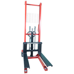 Inaithiram MS2PU16LHB Hydraulic Manual Stacker 2Ton Capacity Red Colour Front view
