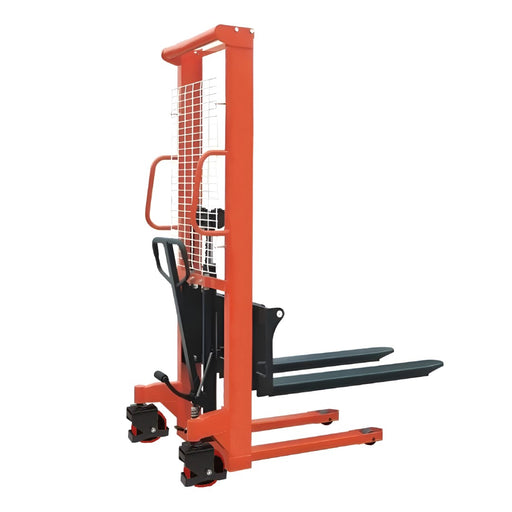 Inaithiram MS2PU16LHC Hydraulic Manual Stacker 2Ton Capacity Rear View