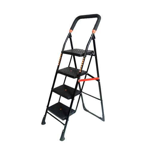 Inaithiram SL4SDLX Foldable Step Ladder 150kg Capacity with 04 Anti Slip Steps
