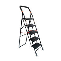 Inaithiram SL5SDLX Foldable Step Ladder 150kg Capacity with 05 Anti Slip Steps