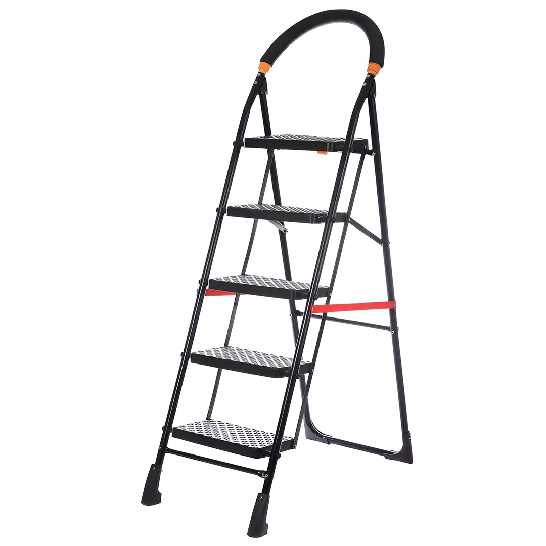 Hyrams Ladder Inaithiram SL5SN Foldable Step Ladder 150kg Capacity with 5 Steps