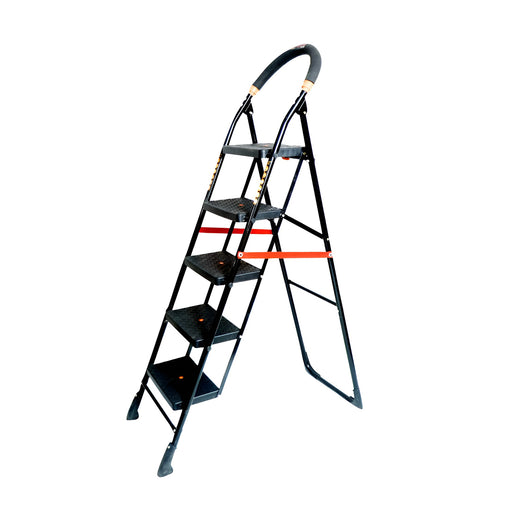 Inaithiram SL5SN Foldable Step Ladder 150kg Capacity Black Color